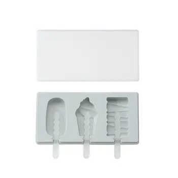

Stick ice mold silicone ice cream mold four even homemade silicone ice cream mold Reusable Cake Molds