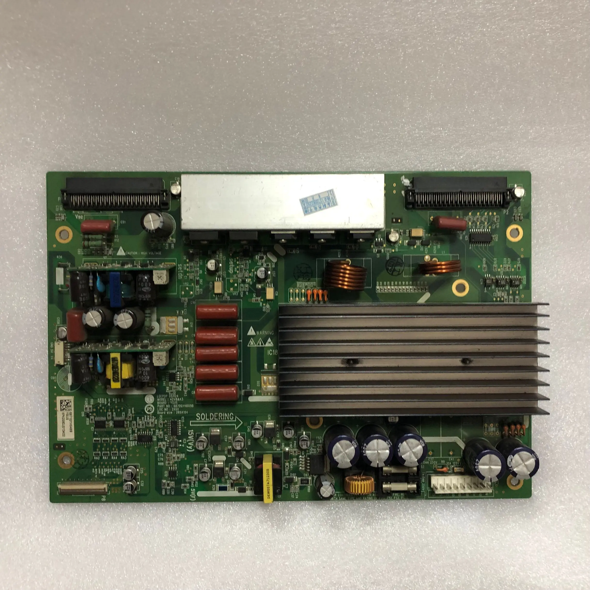 Placa Original y 100 Testado 42pc1rv-cj Lg42x3 6870qyh005b 6871qyh948b