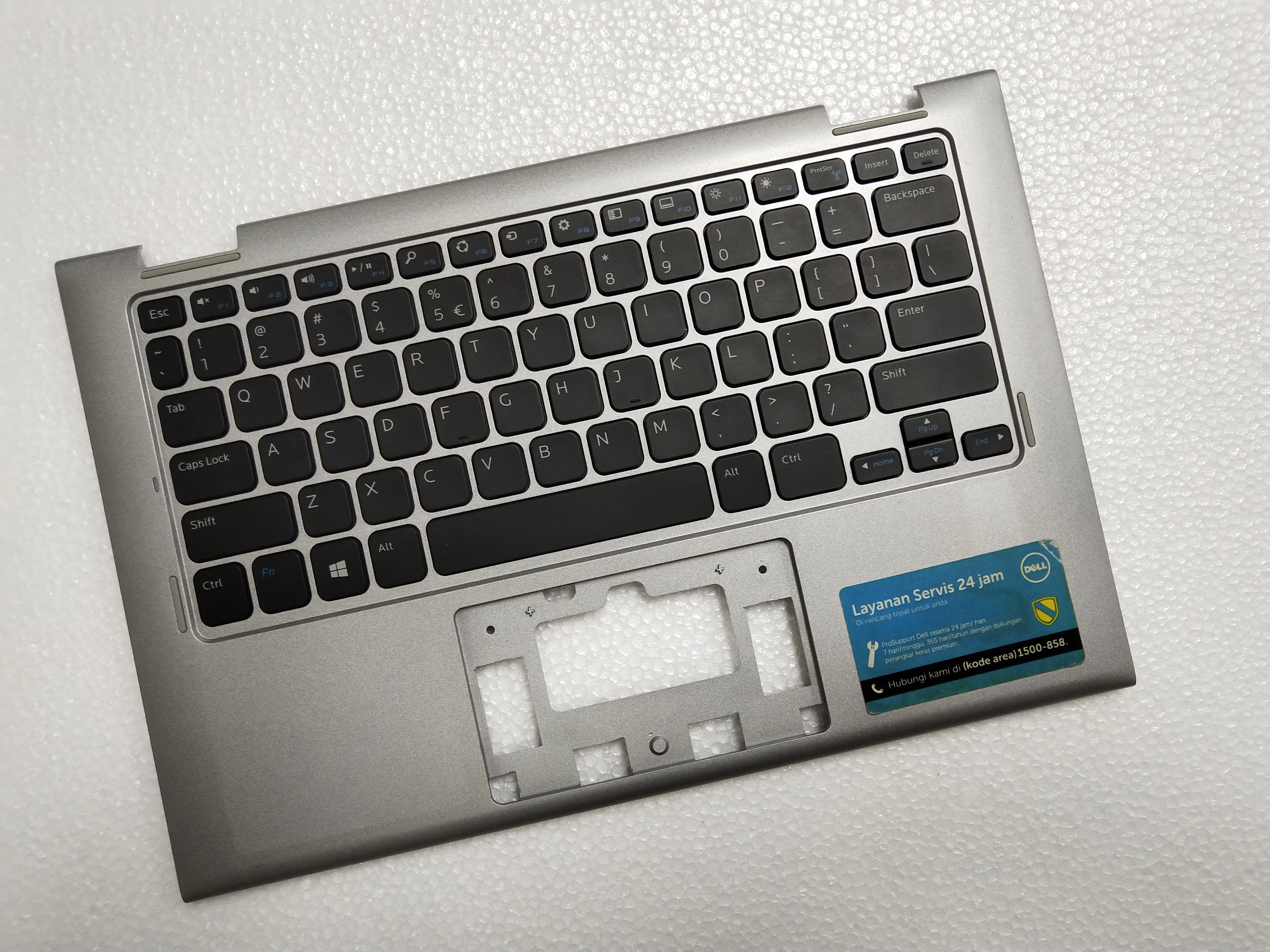 For DELL INSPIRON 11 3147 3148 Laptop PALMREST Silver with KEYBOARD 07W4K6 No touchpad