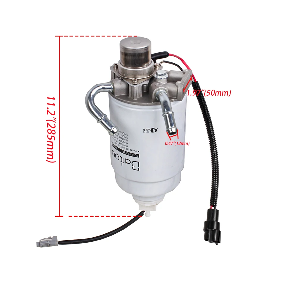 RASTP-Fuel Filter Housing Fit For GM DuraMax 6.6l 2004-2013 Chevrolet  Silverado 2500 HD RS-OFI060 - AliExpress