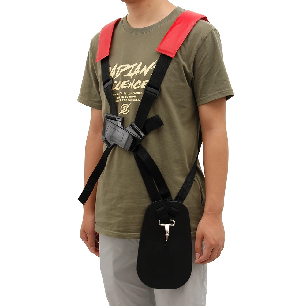 

Lawn Mower Shoulder Harness Strap Orange Lawn Mower Shoulder Strap for Strap Grass String Trimmer Brush Cutter Belt