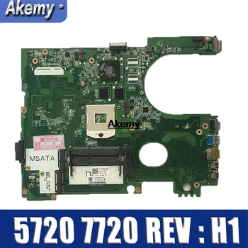 

CN-01040N DA0R09MB6H1 REV : H1 Laptop Motherboard Suitable for Dell inspiron 5720 7720 Notebook PC N13P-GV-B-A2