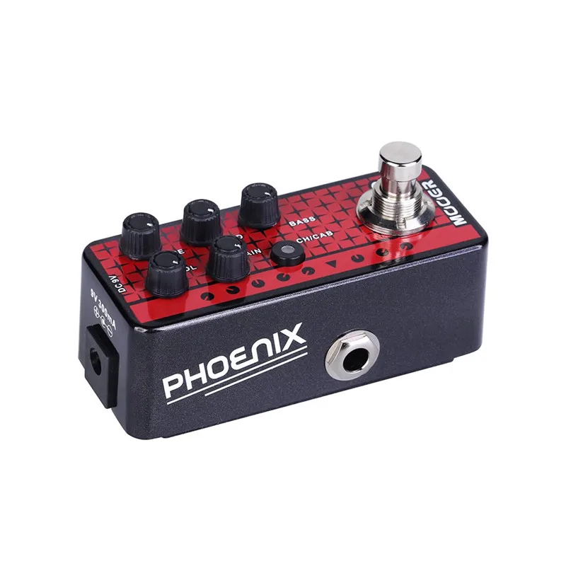 MOOER гитарный цифровой предусилитель 016 PHOENIX в честь современных немецких дизайнерских металлических усилителей для современных любителей с высоким коэффициентом усиления