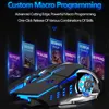 AULA S20 Wired Gaming Mouse Marco USB Optical Mouse Programmable 2400 DPI Backlight LED Ergonomic Mice for Computer PC Laptop ► Photo 3/6