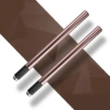 

1pcs Embroidery Pen Brown Color Cosmetic Eyebrow Microblading Pen Manual Pen Makeup Tattoo Permanent Machine 3D Pen M0Y0