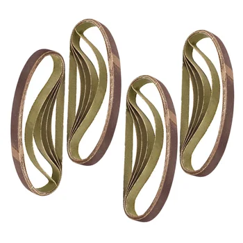 

Varnish Sanding Belt Parts For wood Paint 330mmx10mm 40 60 80 120 Grit