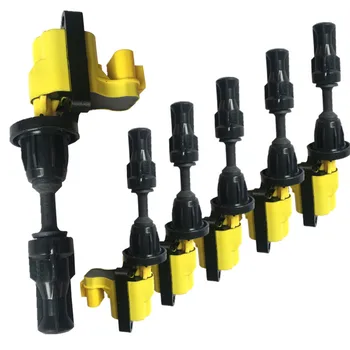 

6PCS Performance ignition coil pack Fit 300ZX Z32 VG30DE VG30DETT 3.0 VQ Fairlady Z GZ32 GCZ32 Infiniti J30 22433-30P00 MCP400