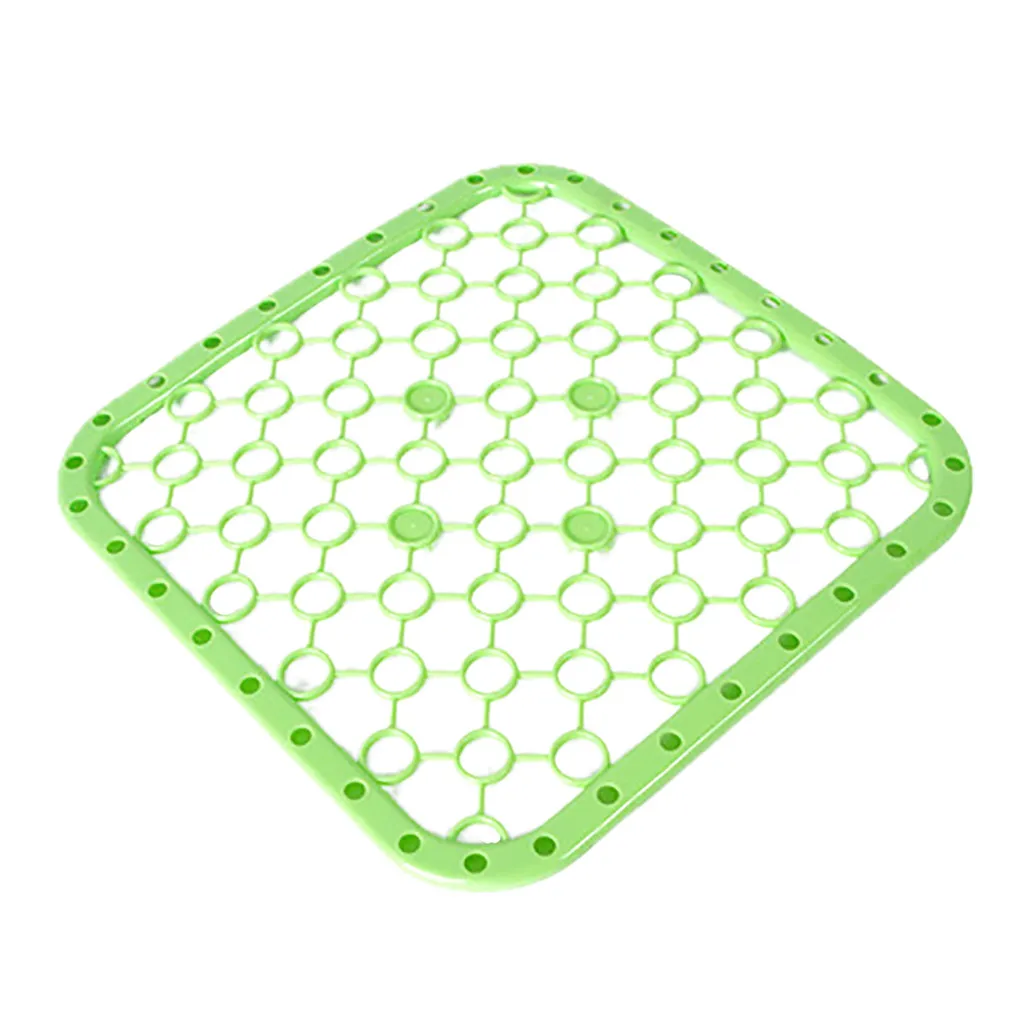 

Plastic Drain Shelf Kitchen Sink Protector Vegetable Fruits Bowl Pan Tableware Washing Mat Cup Holder Deluxe Anti-Slip Scratch