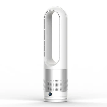 

110V / 220V 18 inch Mini household leaf less electric fan remote control timing function, no leaf, easy to clean 8 wind speed