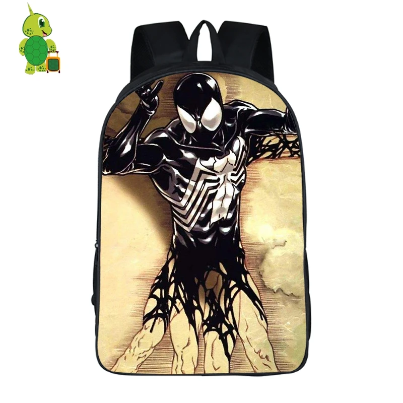 3 Школьная сумка Venom Eddie Anti-hero для мальчиков и девочек-подростков, повседневный рюкзак для ноутбука, для женщин и мужчин, повседневные дорожные сумки на плечо - Цвет: 3
