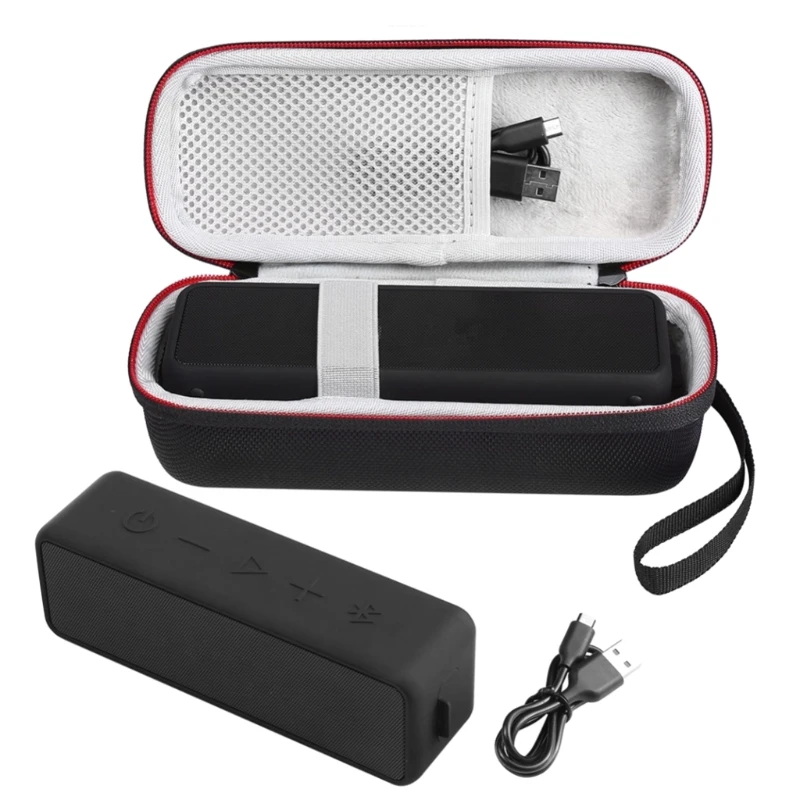 Портативный жесткий чехол EVA на молнии для Anker SoundCore 2 Bluetooth динамик 77UA