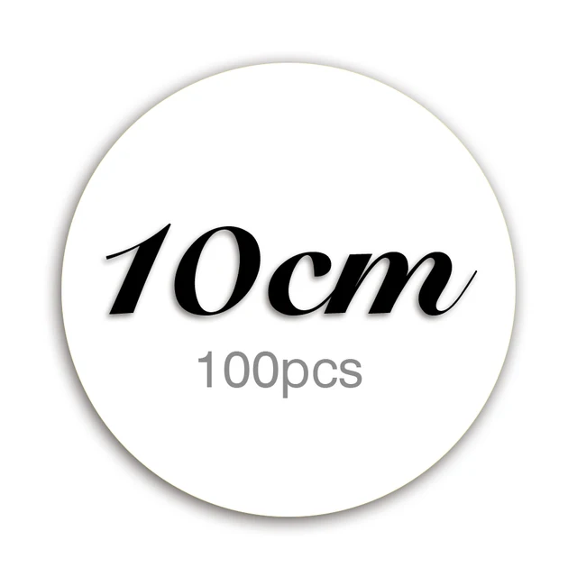 Custom Sticker And Customized LOGO Wedding  Design Your Own Stickers Personalized Adhesive Round Label For Packing 10CM-100PCS