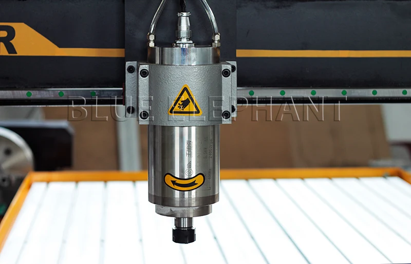 3kw water cooling spindle of 1324-4 cnc router 4 axis for stone and wood