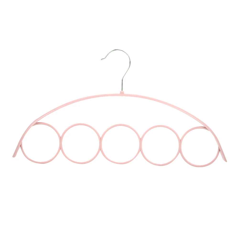Plastic Belt Racks 3 Colors Scarf Clothes Pants Scarf Rack Convenient 5-Hole Home Tools 5-Hole Scarf Rack Hang Storage Device