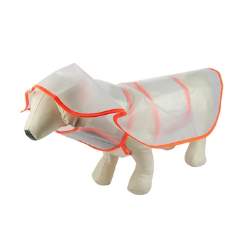 

Pet Dog Hooded Raincoat Clothes Waterproof Adjustable Windproof for Outdoor FPing