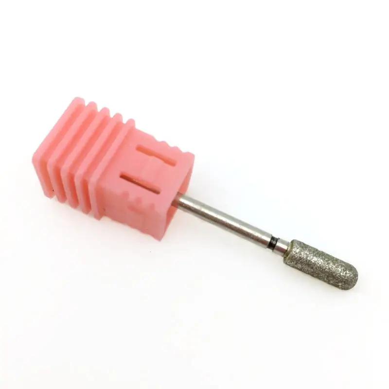 1PC Diamond Burr Electric Nail Drill Bit Nail Rotary Art Tool Nail Milling Cutter For Manicure Polishing Machine - Цвет: F16