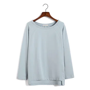 

The latest ladies fashion pop burst long-sleeved T-shirt