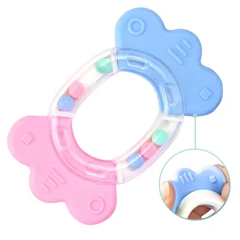 

Cute Baby Rattles Teethers Grab Spin Shaking Bell Rattle Gift Toy for Infant Newborn Toddler BPS Free Teether