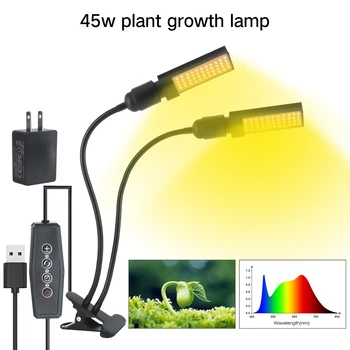 

BORUIT Grow Light Remote Control Instructions LED For Greenhouse Vegetable Seeding Plants Seeding Flower Indoor Lamp