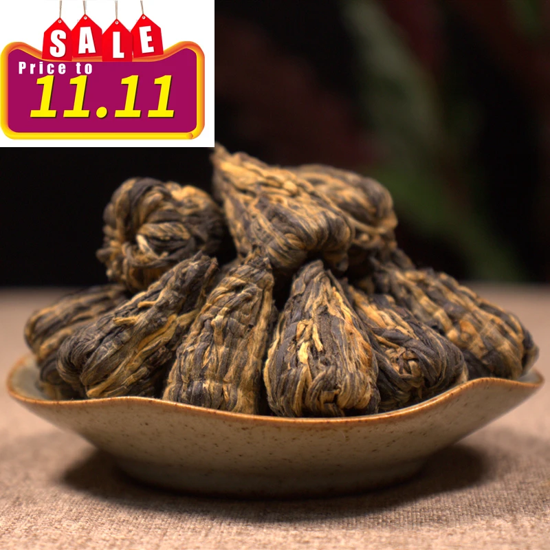 

Yunnan Baota Yunnan Black Tea Fengqing Handmade Tea Golden Silk Small Pagoda-shaped Golden Bud Gongfu Tea