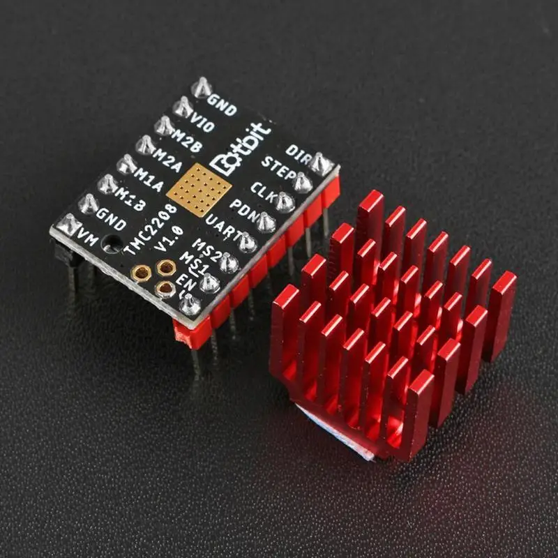 TMC2208 V1.0 шаговый двигатель бесшумный драйвер 256 высокое подразделение для 3d принтера