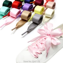 Silk Shoelaces Shoe Laces Colorful Satin Silk Ribbon Sneaker Shoe Strings Wide Shoelaces 1 pair Silk Shoelaces Shoe Laces Colorful Satin Silk Ribbon Sneaker Shoe Strings Wide Shoelaces 1 pair