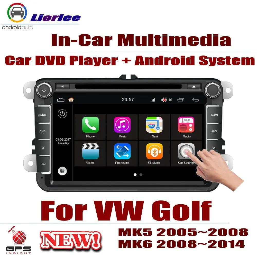 Для Volkswagen Golf MK5 MK6 2005 ~ 2015 автомобильный Android плеер GPS навигация система дисплеера аудио видео в мультимедиа головное устройство Для Volkswagen Golf MK5 MK6 2005 ~ 2015 автомобильный Android плеер GPS навигация система дисплеера аудио видео в мультимедиа головное устройство