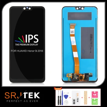 

Srjtek For Huawei Honor 9i 2018 Glass Display Touch Screen Matrix Digitizer Sensor With Frame For Huawei Honor 9N LCD LLD-AL20