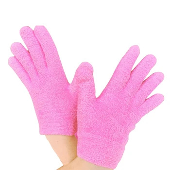 

Moisturizing Gloves Gel Lining Cotton Glove with Essential Oils and Vitamins for Repair Eczema Dry Rough and Cracked Hands