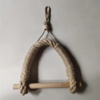 

Vintage Towel Hanging Rope Toilet Paper Holder Home Hotel Bathroom Decoration Supplies Paper Towel Holder Toilet Paper Stand