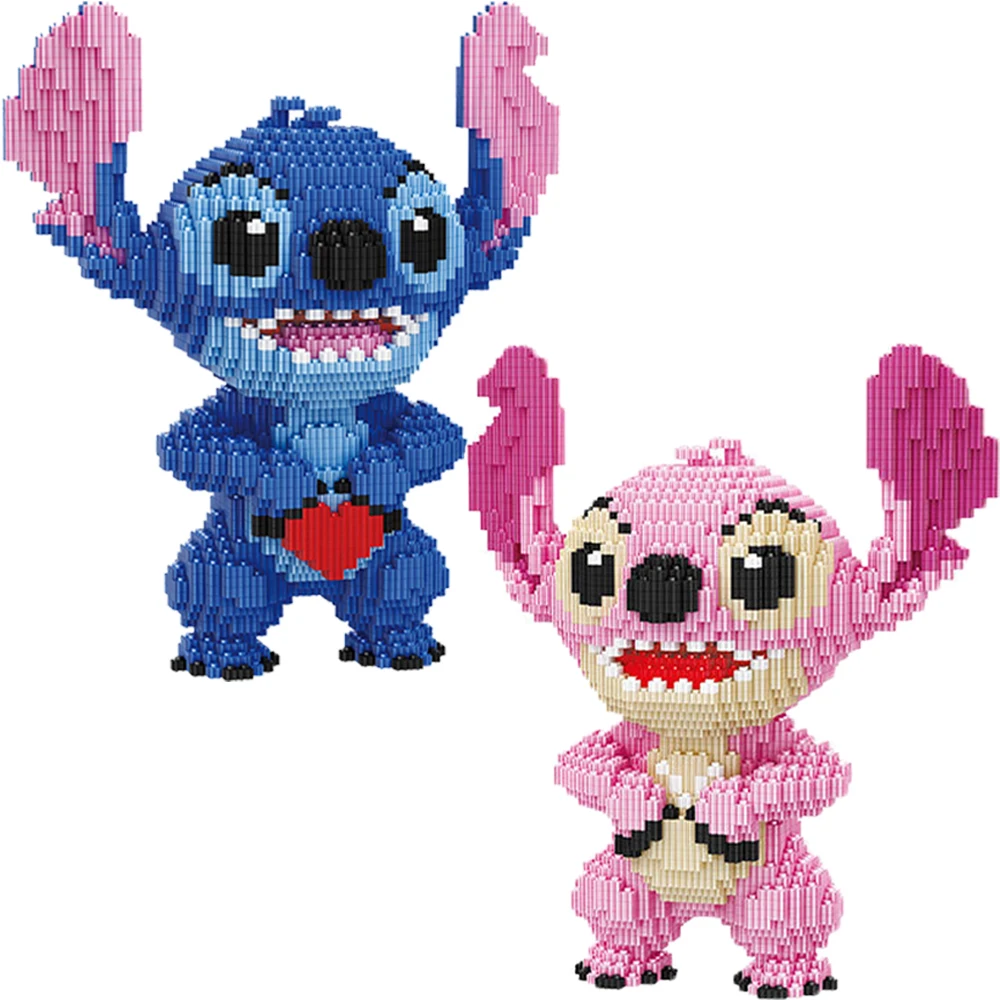 Новый Конструктор из серии Love Stitch Disney набор конструктора с персонажами
