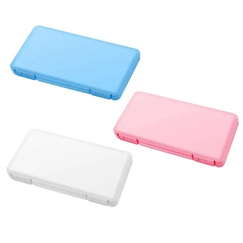 

Mask Case Holder Portable Mask Storage Case Mask Storage Box for Face Covering Pollution Prevention 3Pcs,Blue/Pink/White