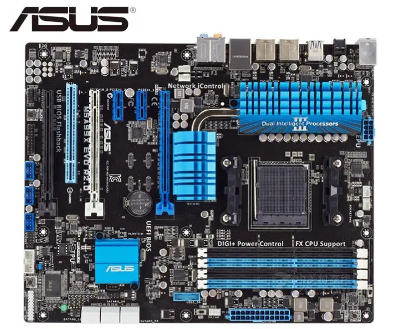 Asus M5A99X EVO R2.0 оригинальная настольная материнская плата разъем AM3 + DDR3 32 Гб SATA3 USB3.0 ATX