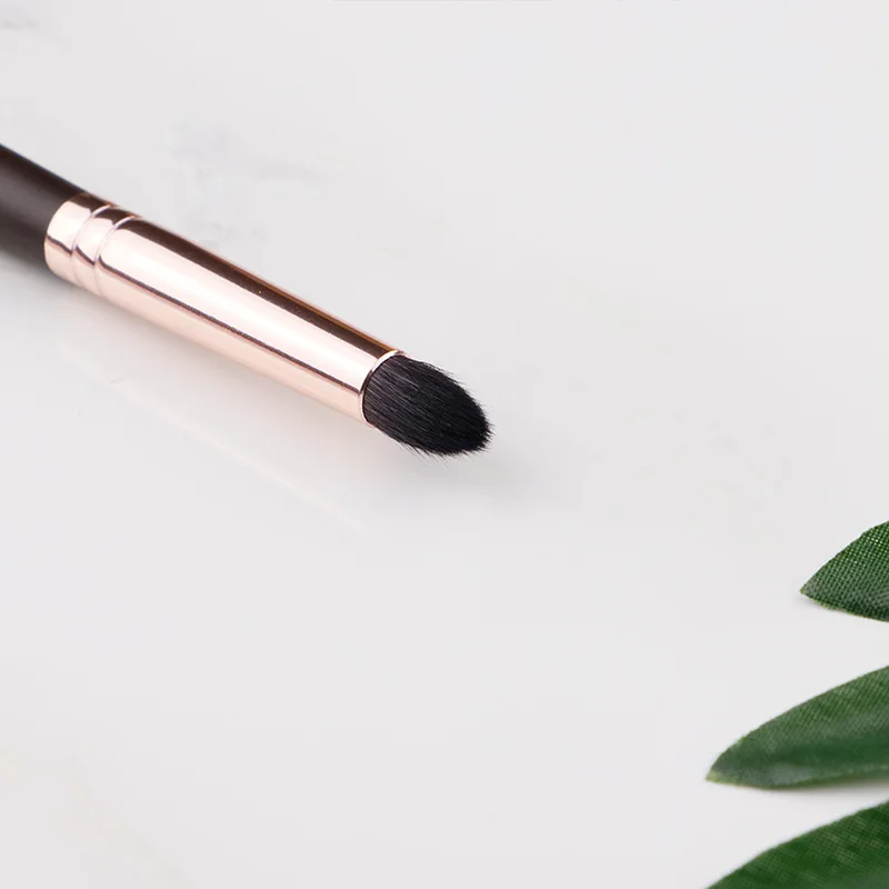 1pc Goat Hair Tapered Crease Blending Makeup Brushes Smudge Eye Shadwo Nose Highlight Mekeup Brush Cosmetic Make Up Tools