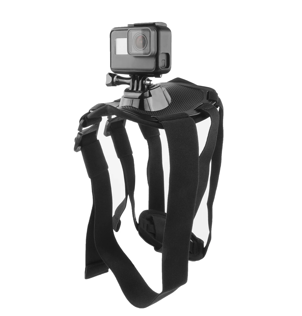Регулируемый Собачий ремешок для Gopro hero 8 7 6 5 4, нагрудный ремень для собак, спортивный держатель для камеры SJCAM для Xiaoyi