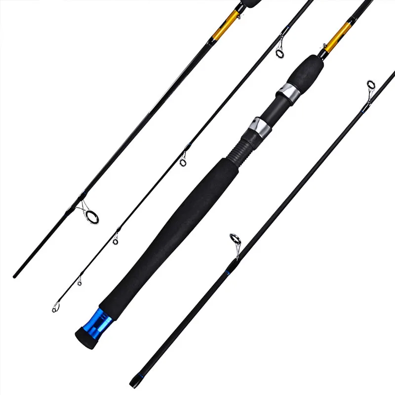 

2020 NEW 2.1 M 2 Segments High Carbon Fishing Rod EVA Handle+Ceramic Guide Ring Telescopic Fishing Lure FAST