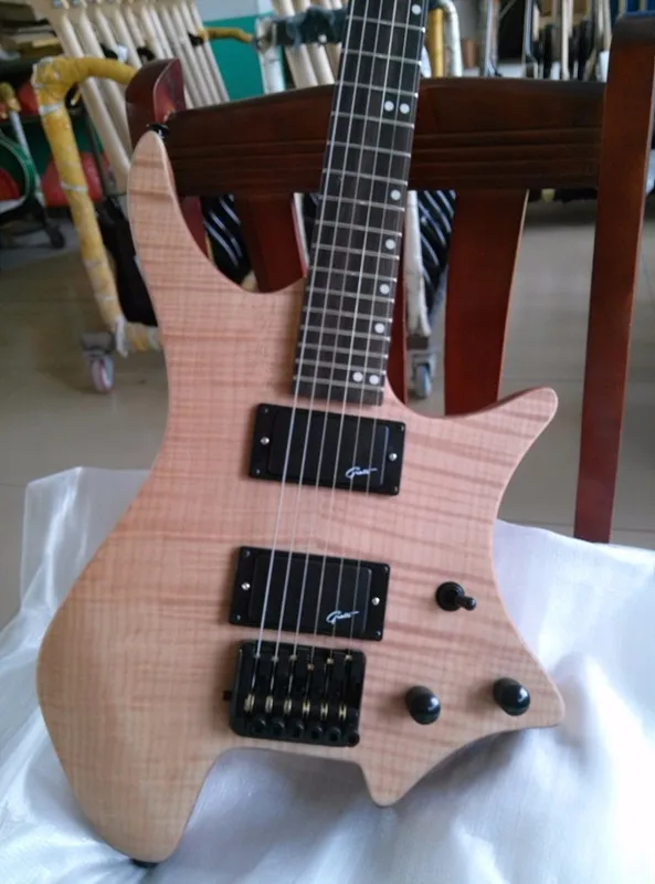Новинка+ фабрика+ красноватый Топ без головы Strandberg Boden OS 6 электрогитара 6 струн Strandberg Boden гитара