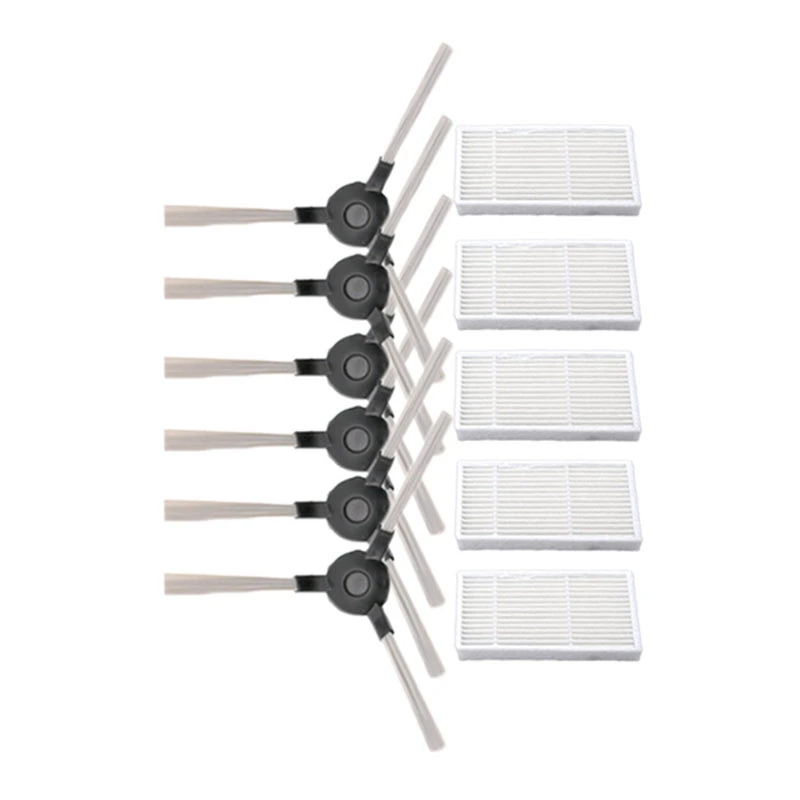Aspirador de pó Escova Lateral Hepa Filtro para Midea Vrb81b Aspirador de pó Robótico Peças Acessórios