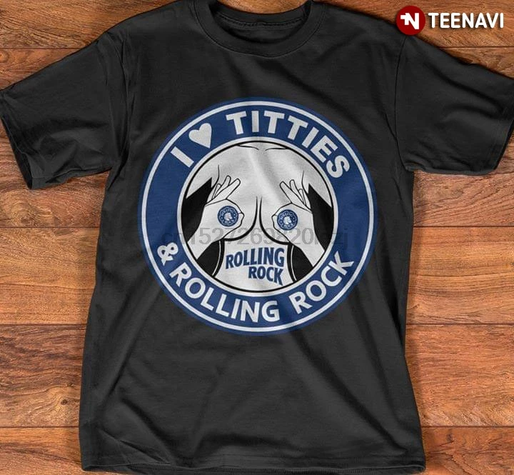 rolling rock t shirt