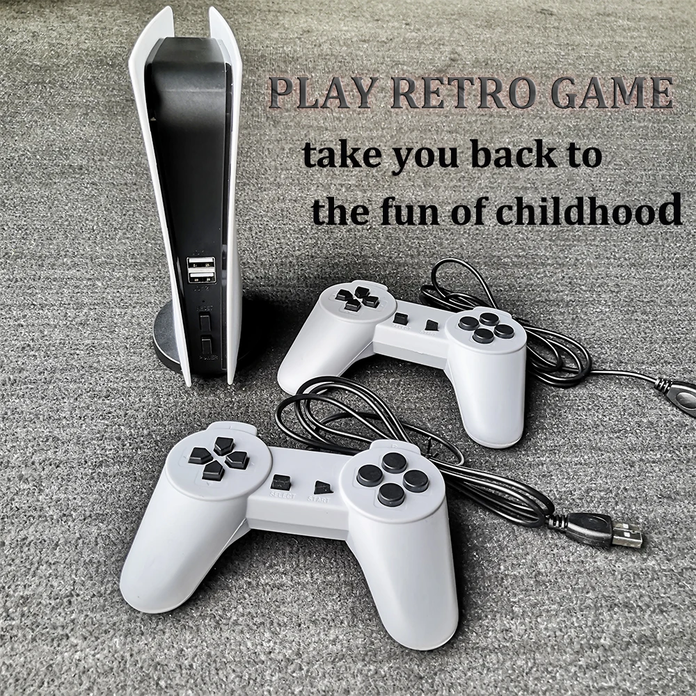 Game Station 5 USB Wired Video Game Console With 200 Classic Games 8 Bit GS5 TV Consola Retro Handheld Player AV Output