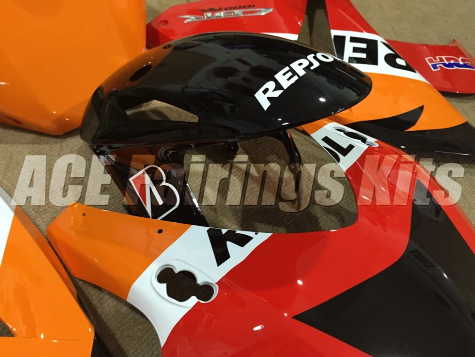 Литья под давлением ABS полные комплекты обтекателей Подходит для Honda CBR1000RR 08-11 2008 2009 2010 2011 CBR1000 тела комплект Repsol