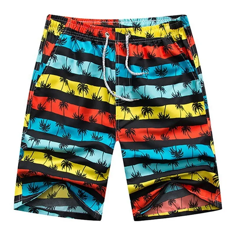 OEAK/Новинка года; пляжные короткие брюки; Свободные повседневные пляжные шорты на завязках; летние пляжные шорты с принтом - Цвет: 13