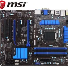 MSI ZH77A-G43 оригинальная настольная материнская плата DDR3 LGA 1155 для I3 I5 I7 cpu 32GB H77 PC продажи материнской платы