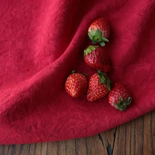 Высококачественная льняная хлопковая ткань с жаккардовым переплетением большой красный светильник tissu и экстравагантная одежда cheongsam в стиле пэчворк