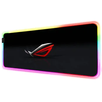 

ROG Player Country RGB Mouse Pad Cool Eye of The Bad Guy LOGO Keyboard Pad Large Mousepad Desk Mat Gaming Accessories 90x40cm