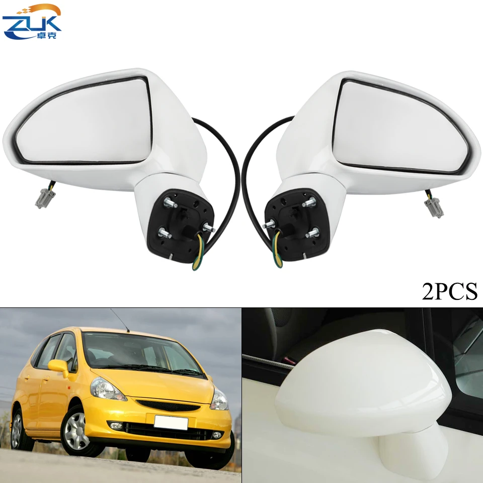 Зеркало заднего вида ZUK для HONDA FIT JAZZ 2005 2008 подходит салона 2003 2006 город 2007 3 контакта