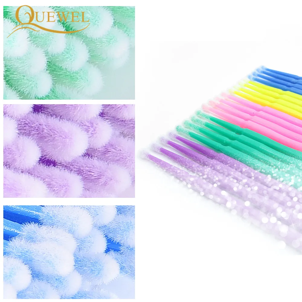Одноразовые микро аппликаторы для наращивания ресниц кисти индивидуального