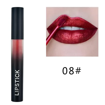 

1 Pcs Sexy Red Lipstick Matte Waterproof Velvet Lip Stick 13 Colors Sexy Red Brown Pigments Makeup Matte Lipsticks Beauty Lips