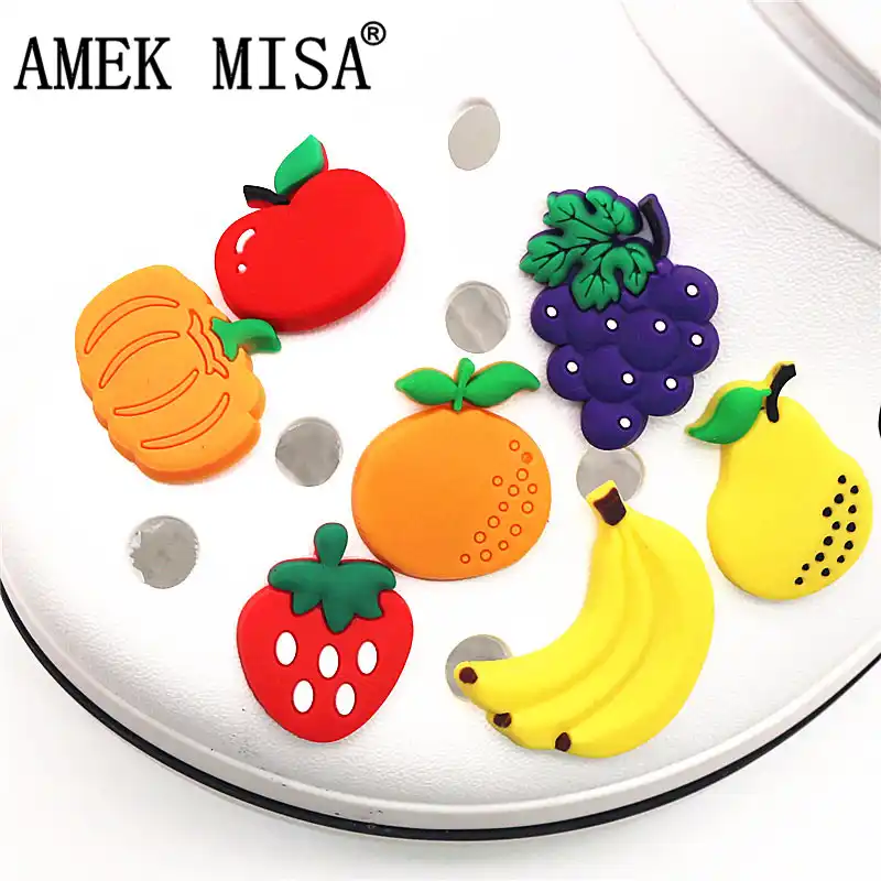 Fruit croc charms Clearance