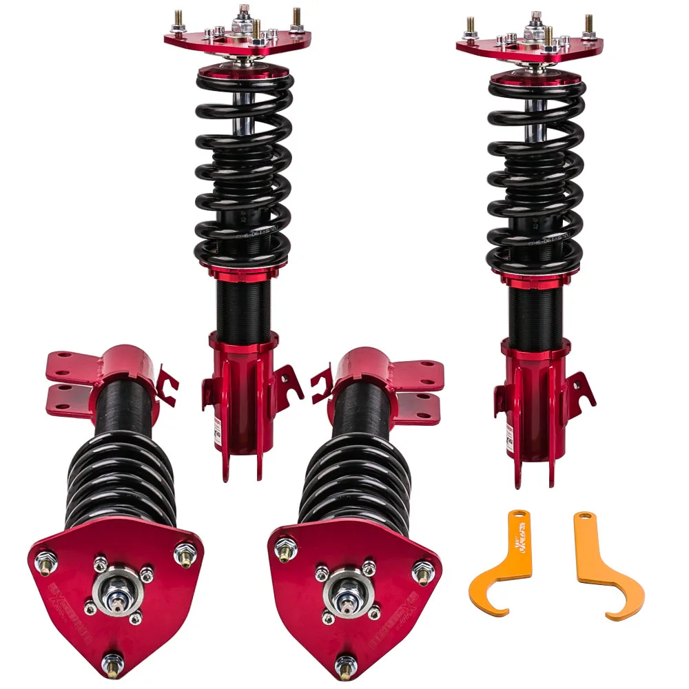 

Coilover Coilovers Struts Shock LoweringAdjustable Coilover Suspension Kit for Subaru Impreza WRX GDA GDB EJ20 EJ25